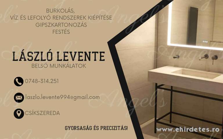 Belső munkálatok kedvező áron Belső munkálatok kedvező áron