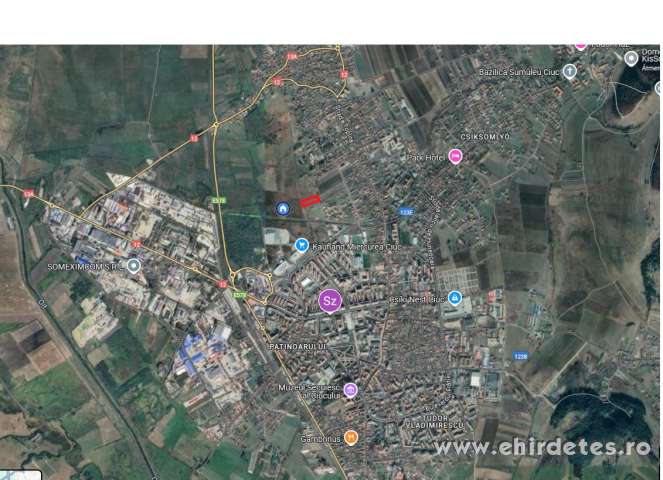 Eladó beltelek Csikszeredában a Kaufland hátánál Eladó beltelek Csikszeredában a Kaufland hátánál