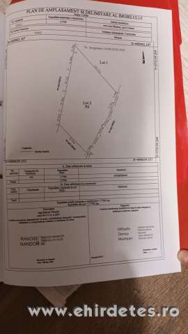 ELADÓ ERDŐTERÜLET ELADÓ ERDŐTERÜLET