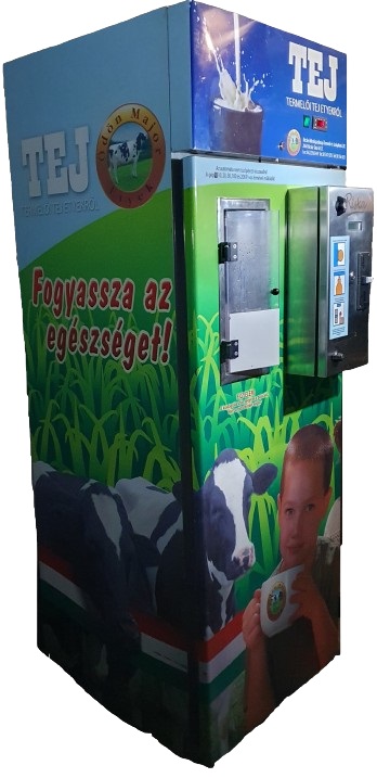 Eladó használt tejautomata házi friss tej értékesítésére Eladó használt tejautomata házi friss tej értékesítésére
