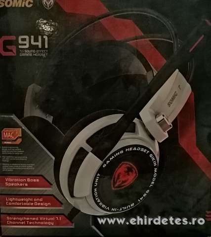 Somic g941 gaming vezetékes fejhallgató - műszaki cikk ...