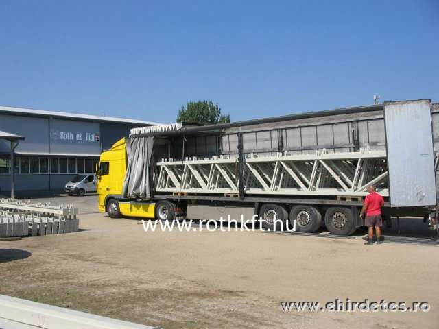 Új 24 x 60 x 5m Acélcsarnok vázszerkzet eladó Új 24 x 60 x 5m Acélcsarnok vázszerkzet eladó