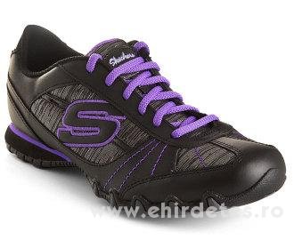 ÚJ Skechers női sport cipő 39 es fekete lila szinben
