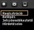 regisztracio menu ikon
