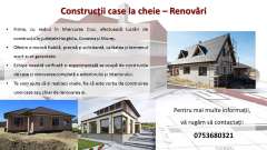 Construcii case la cheie Renovri