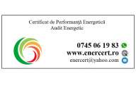 Energetikai tanusitvany Certificat de performanta energetica