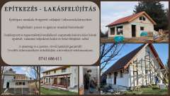 Házépítés felújítás Hargita megyében