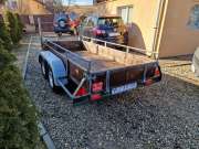 Holland Sallas 2t 3m x 130cm 2004 utánfutó remorka trailer