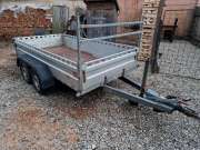 Humbaur 2 t 2006 utánfutó remorka trailer 300 cm x 150 cm