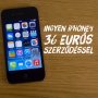 Ingyen iPhone 4 36 euros Orange szerzodessel