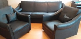 Kihúzható kanapé 2 fotellel