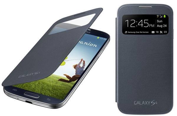 Samsung Galaxy S4 SView Cover elektonikus flip cover tok