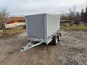 Utánfutó 125x236x140 750